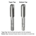 thumbnail image 3 of Unique Bargains 3 Packs M12 x 1 Taper/Bottom Thread Taps and Round Die Metric Hand Tap & Die Set, 3 of 7