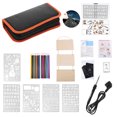 thumbnail image 1 of Kit De Quema De Madera Diy Kit De Soldador Eléctrico Temperatura Ajustable 200-450 Grados Celsius Quemador De Madera Pluma De Soldadura Para Grabado En Relieve Tallado Soldadura 97Pcs matsuzay TO005356-01, 1 of 7