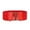Red, variant on Women's Fashion Wide Elastic Stretch Belt with Decorative Buckle for Dresses and Waistbands
