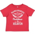 thumbnail image 3 of Inktastic Handpicked for Earth By My Pawpaw in Heaven with Angel Wings Boys or Girls Toddler T-Shirt, 3 of 5