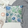 thumbnail image 2 of Nawypu  Blue Throw Pillow Cover Dandelion Flowers and Leaves Farm House Watercolor Art Print, Square Cushion Covers Decor for Bed Couch Sofa,Pale Blue and Green, 2 of 5