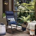thumbnail image 2 of Outdoor Rocking  Chair with Headrest Pillow, 2 of 13