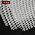 thumbnail image 3 of Plastic Mesh Canvas Sheets Blank Canvas White for Embroidery Needlepoint, Knit Crochet Yarn Crafting, 7.87"x7.87", 3 of 6