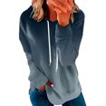 thumbnail image 1 of Mujeres Casual Gradiente Impresión Con Capucha Manga Larga Cordón Cobertura Tops Sudadera Con Capucha Fridja  hj5003, 1 of 4