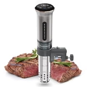 KitchenBoss Sous Vide Cooker Machine: 1100 Watt IPX7 Waterproof Water Thermal Immersion Circulator Accurate Temperature Control Digital Display