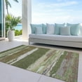 thumbnail image 6 of Addison Rugs Chantille Indoor/Outdoor Transitional Modern Olive Washable Rectangle Rug, 5' x 7'6", 6 of 6