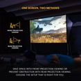 thumbnail image 3 of Kodak 150" Dual Portable Projector Screen W/Stand & Carry Case, Fast Fold Front & Rear Projection, 3 of 7