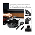 thumbnail image 5 of Kit Batería De Cocina Antiadherente Ollas Sartenes 42 Piezas Malubero Negro, 5 of 5