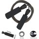 thumbnail image 2 of Cuerda de saltar de acero ajustable profesional, antienredos, duradera, fácil de ajustar, de primera calidad, para hombres y mujeres, ideal para boxeo, cardio, entrenamiento de resistencia y todas, 2 of 6