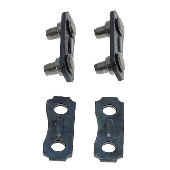 Chainsaw Chain Links Repair Kit 3/8LP Pitch 0.050 Gauge 12 Sets Replacement Parts Fangkenuo