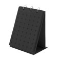 thumbnail image 4 of Esquirla Shoe Charms Organizer Accessories Creative Portable Shoe Charm Display Pages Black, 4 of 7