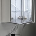 thumbnail image 6 of Blossom Rigel 20" LED Medicine Cabinet | Right Hinge | Aluminum Frame | Adjustable Shelves | Smart Memory, 6 of 11