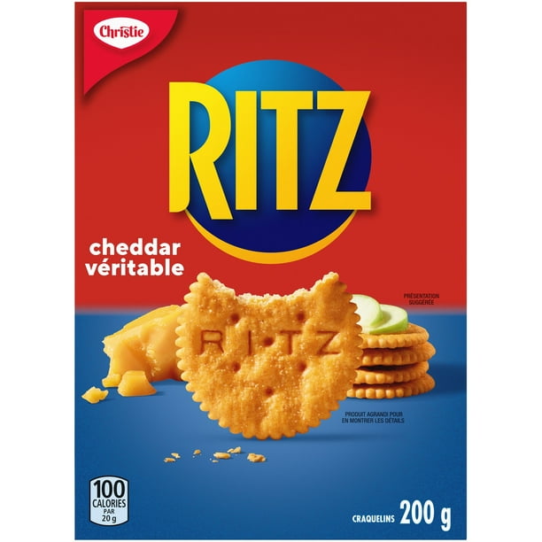 Craquelins Ritz Au Cheddar Véritable, 200 G