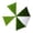 Green White, variant on 1:64 Scale Beach Sun Umbrella Model, Miniature Furniture for Dollhouse Room Bonsai Decor Accessories, Aquarium Decoration Durable - , Yellow
