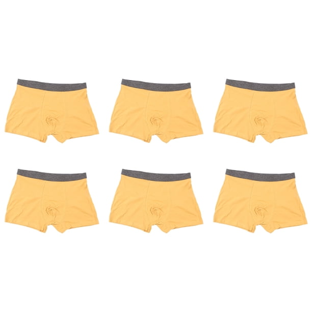 Ropa interior de algodón para hombre, 6 piezas de ropa interior de algodón suave y moderna para hombre, ropa interior suave para hombre, innovación moderna