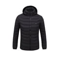 thumbnail image 4 of Heated Jacket for Men Women 2025 Winter New Heated Coat Soft Shell Warm Heating Jackets Outdoor Winter Clothes with 4 Heating Zones, Black, 4 of 4