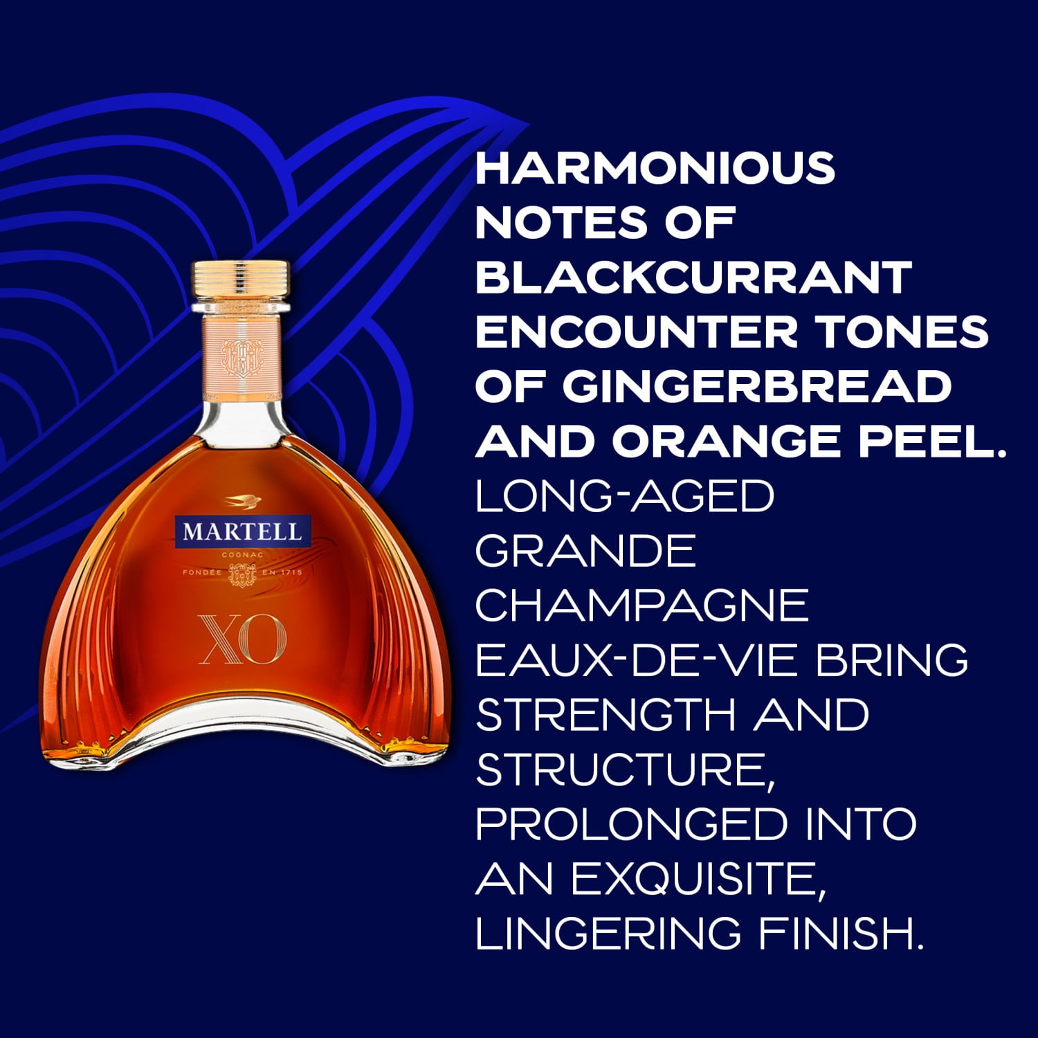 Martell XO Cognac, 750 ml Bottle, 40% ABV - Walmart.com