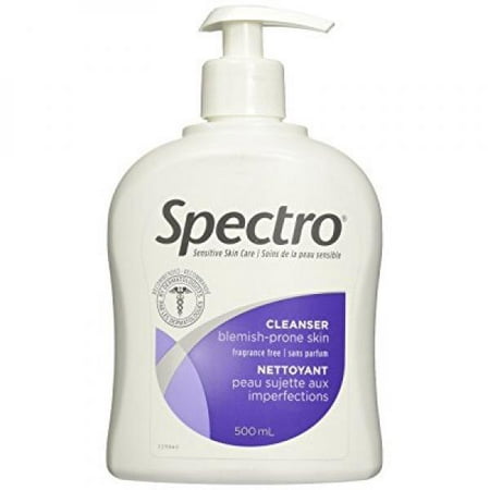 Spectro Jel Cleanser 500ml (17 Fl.oz.) Pump (For Blemish Prone Skin (Fragrance