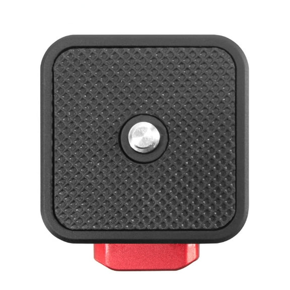 43mm Claw Tripod Quick Release Plate Clamp Mount for DSLR and Mirrorless Cameras – Aluminum Alloy with 1/4" & 3/8" Screw Compatibility