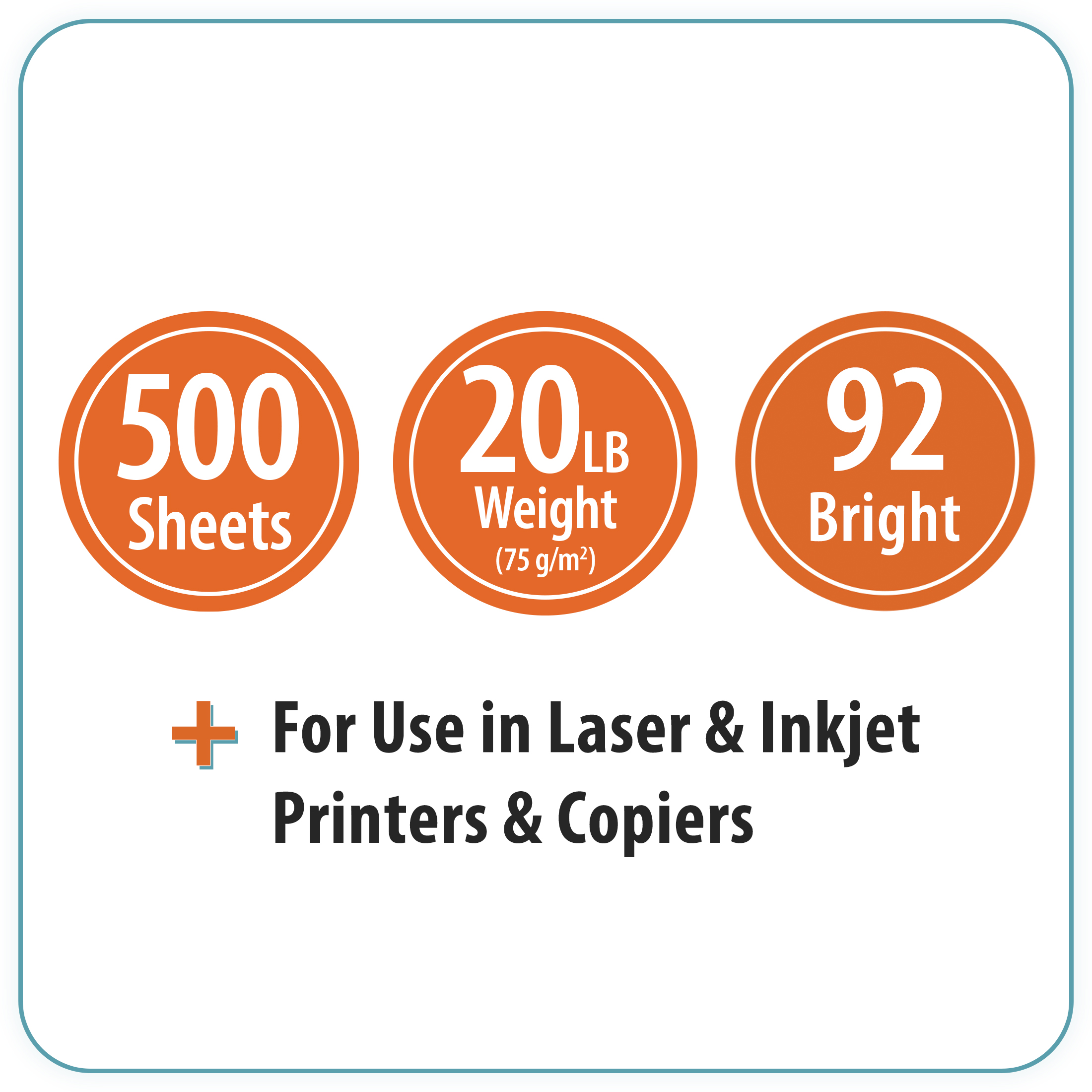 Pen+Gear Legal Size Copy Paper, 500 Sheets photo 4