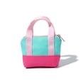 thumbnail image 2 of Linnome Small Canvas Gift Bag Mini Tote for Party Favor Wedding Birthday Reusable Drawstring Pouch Gift Decoration Multicolor#01, 2 of 5