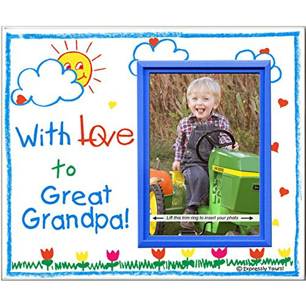 with Love to Great Grandpa! Picture Frame Gift
