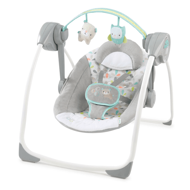 Columpio Ingenuity Comfort 2 Go Portable Musical Forrest