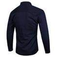 Aimik Mens Big and Tall Business Dress Shirts Long Sleeve Banded