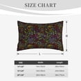 thumbnail image 4 of Sikiie Casino Icons Print Plush Pillow Cover, Wrinkle-proof and Stain-resistant Pillow Protector without Pillow Core, Home Decoration-14"x20", 4 of 6