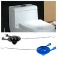 thumbnail image 2 of 2 Pieces Toilet Flapper Replacements 2 Inch Toilet Flapper Stopper Water Saving Flappers with 2 Pieces Toilet Chains, 2 of 8