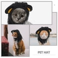 thumbnail image 2 of Gorro de disfraz de gato GOOHOCHY para Halloween y Navidad, peluca para mascotas, gorro para disfraz de mascota, accesorios para cosplay de mascotas, 2 of 7
