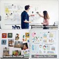 thumbnail image 5 of 12pcs Black Refrigerator Magnets Small Strong Magnets Whiteboard Office Classroom Map Kitchen Accessories Office Supplies, 5 of 5