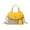 Yellow, variant on Womens Tote Bags Square Straw Woven Shoulder Bag Natural Design Casual Style For Summer Vacation Shopping And Daily Commute Womens Handbags Black