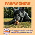 thumbnail image 3 of Paww Chew Knee Caps for Dogs, 100% Natural Single Ingredient (12 Pack) Made and Sourced in the USA, High Protein, Grass-Fed Beef Knee Caps & Knuckle Bones, Long Lasting Cow Knee Caps, Meaty Dog Bones, 3 of 6