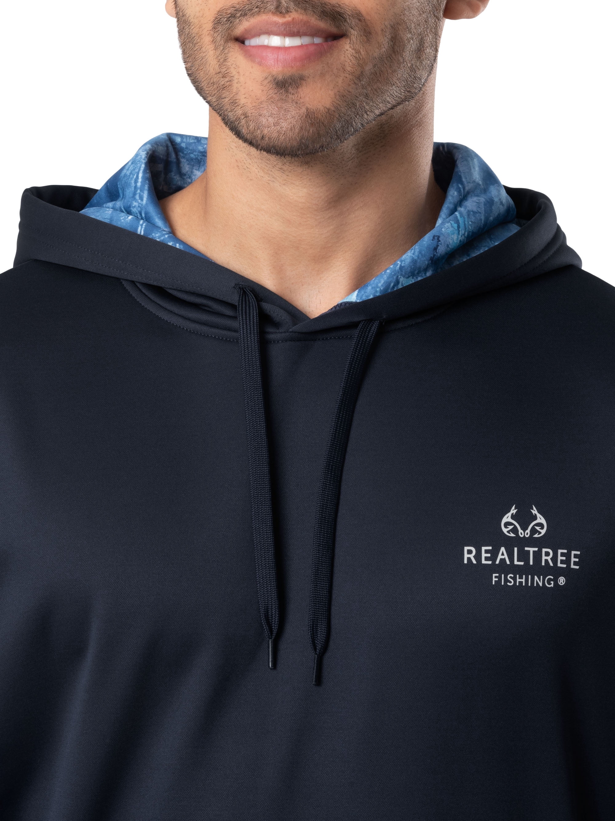 Realtree Fishing Men's Logo Performance Hoodie