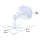 thumbnail image 2 of Hooks Hole-frees Suction Cups Rotatable Wall-mounted Bathroom Kitchen Wall Storage Shelves Non-marking, 2 of 2