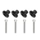 thumbnail image 4 of 4 tornillos deslizantes para marco de guardabarros delantero de motocicleta aptos para YAMAHA NMAX 125 150 155/SMAX 155/TMAX 500 530 Negro, 4 of 13