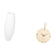 thumbnail image 5 of Cubierta de lámpara de pie,Lámpara de pie decorativa con pantalla de papel de arroz,Lámpara de pie clásica con pantalla y accesorios de iluminación,Reloj de pared,Reloj de pared decorativo, 5 of 8