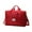 Red, variant on Sports & Travel Duffle Bag - Foldable Weekenders Bag For Traveling Women & Men - 35L Overnight Lightweight Duffel Bags With Shoe Pocket