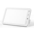 thumbnail image 2 of Ultra-Thin 10,000 Lux Light Therapy Lamp – UV-Free Touch Control Sadness Light with 2 Color Temps, 5 Brightness Levels, Timer & Memory Function (White), 2 of 8