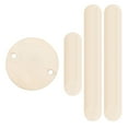 thumbnail image 2 of Tachiuwa 100 Pieces Wood Ornament Unfinished Round for Painting Writing with Holes Wood Pieces Discs for Crafts Gift Tags Decor, 2 of 7