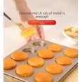 2024 Wholesale Factory Household Baking Mold NonStick 6 12 Even Hole