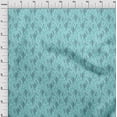 thumbnail image 4 of oneOone Rayon Light Blue Fabric Tropical Craft Projects Decor Fabric Printed By The Yard 56 Inch Wide, 4 of 4