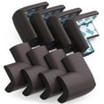 thumbnail image 2 of 20 Rubber Corner Protectors - Large Cushion for Maximum Baby Protection (Black), 2 of 4