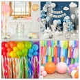thumbnail image 5 of Crepe Paper Streamers White Streamers Party Decorations for Birthday Party Wedding Ceremony Yellow-1.8 in x 82 Ft, 5 of 5