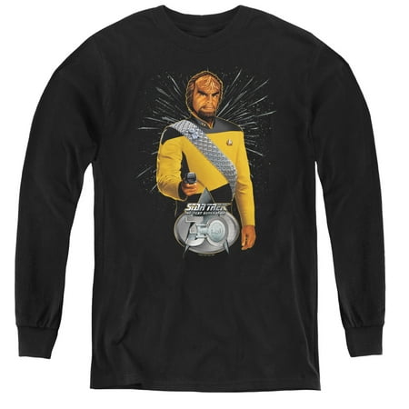 Star Trek - Worf 30 - Youth Long Sleeve Shirt -