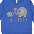 thumbnail image 3 of Inktastic Big Bro Boys Elephant Brother Announcement Toddler Sweatshirt, 3 of 4