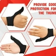 thumbnail image 3 of BESTSKY 1 Pair Bowling Thumb Protection Cover Compact Bowling Gloves Lightweight Thumb Socks, 3 of 7