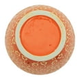 thumbnail image 7 of 14" White Flowers on Orange Tung Chi Vase, 7 of 7