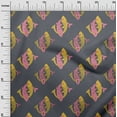 thumbnail image 2 of oneOone Cotton Flex Fabric Fish Block Print Sewing Fabric BTY 40 Inch Wide, 2 of 4